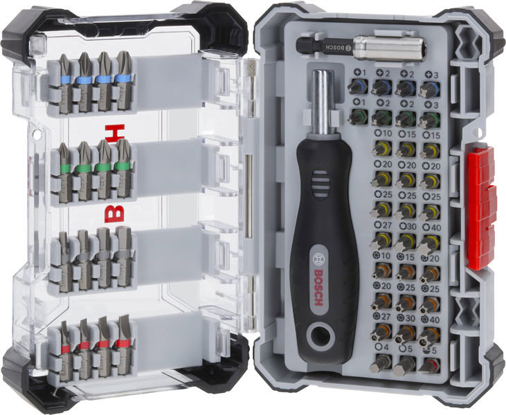 BOSCH 50-dielna sada skrutkovacích bitov Extra Hard 2.607.012.080