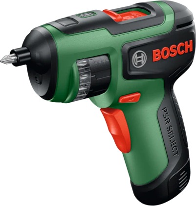 BOSCH Skrutkovač AKU PSR Select, sada bitov 0.603.977.100 (1× 2 Ah)