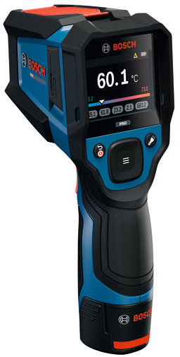 BOSCH Professional Termodetektor AKU GIS 12V-800-16, teplotná sonda, L-BOXX 0.601.083.B01 (1× 2 Ah)