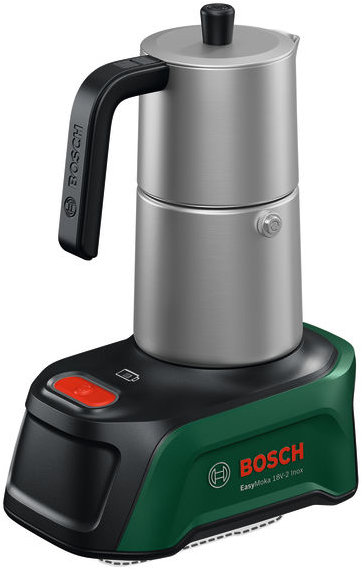 BOSCH Moka kanvička AKU EasyMoka 18V-2 Inox 0.603.9E4.100 (bez AKU)