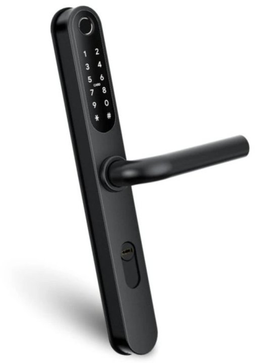 BOT Inteligentná kľučka TTLock V1 72-92 mm variabilná čierna