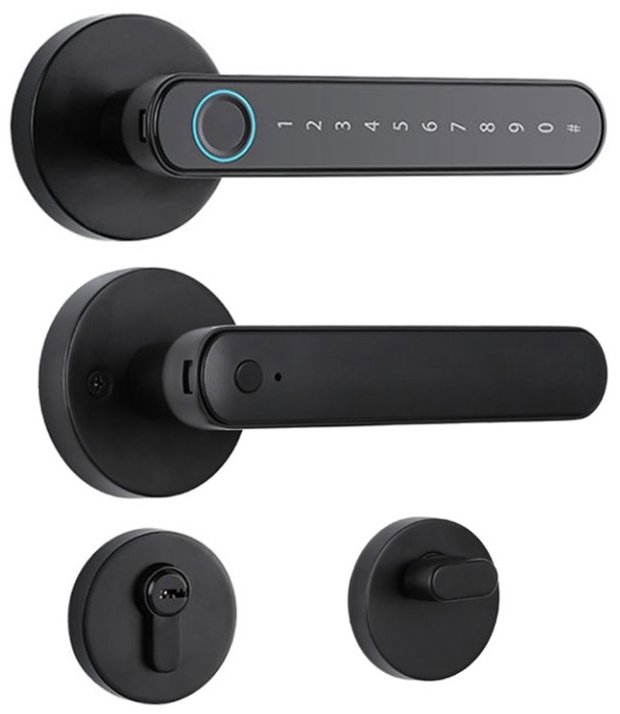 BOT Inteligentná kľučka TTLock SH1 čierna