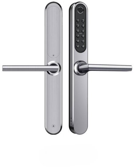 BOT Smart kľučka TTLock H1P s tlačidlami strieborná 72 mm