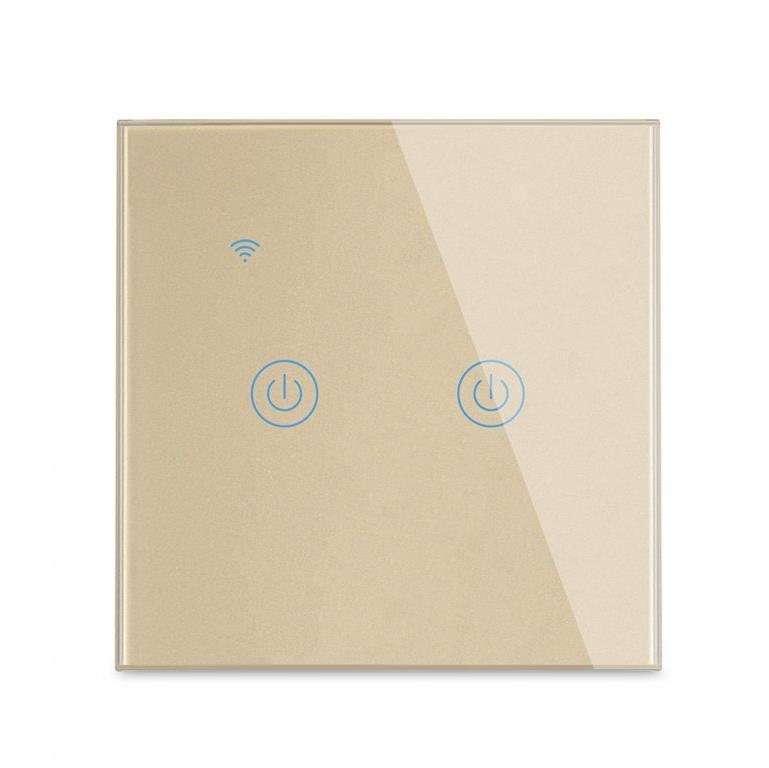 BOT Inteligentný vypínač osvetlenia TWO zlatý