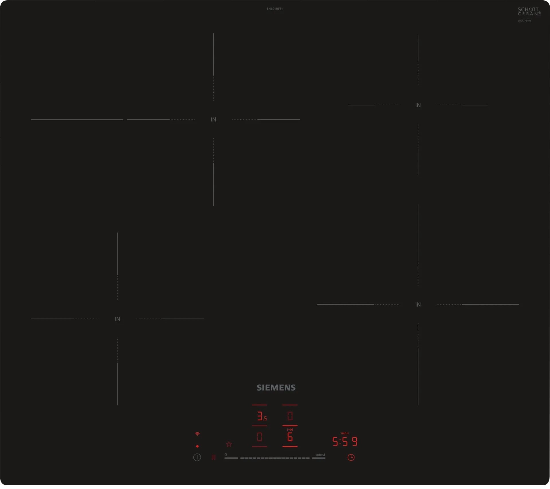 SIEMENS EH601HFB1E iQ300