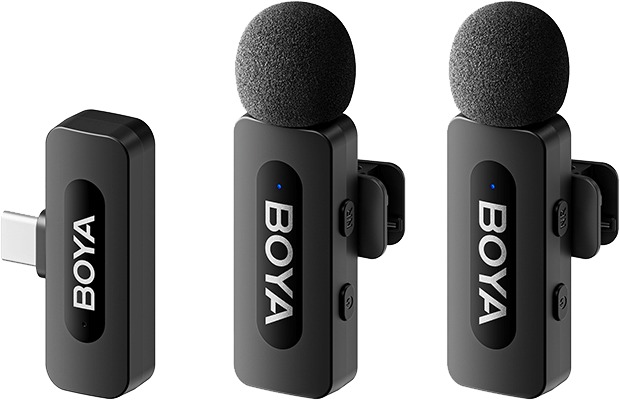Boya BY-V20 V2.0 pre Android USB-C smartfóny a tablety