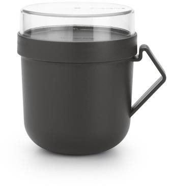 Brabantia Hrnček na polievku Make & Take, 0,6 l – Dark Grey