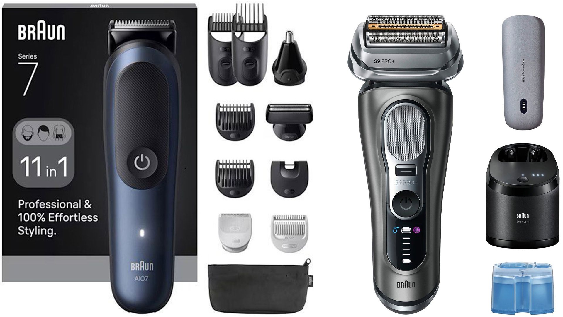 Braun Shaver S9 + trimmer