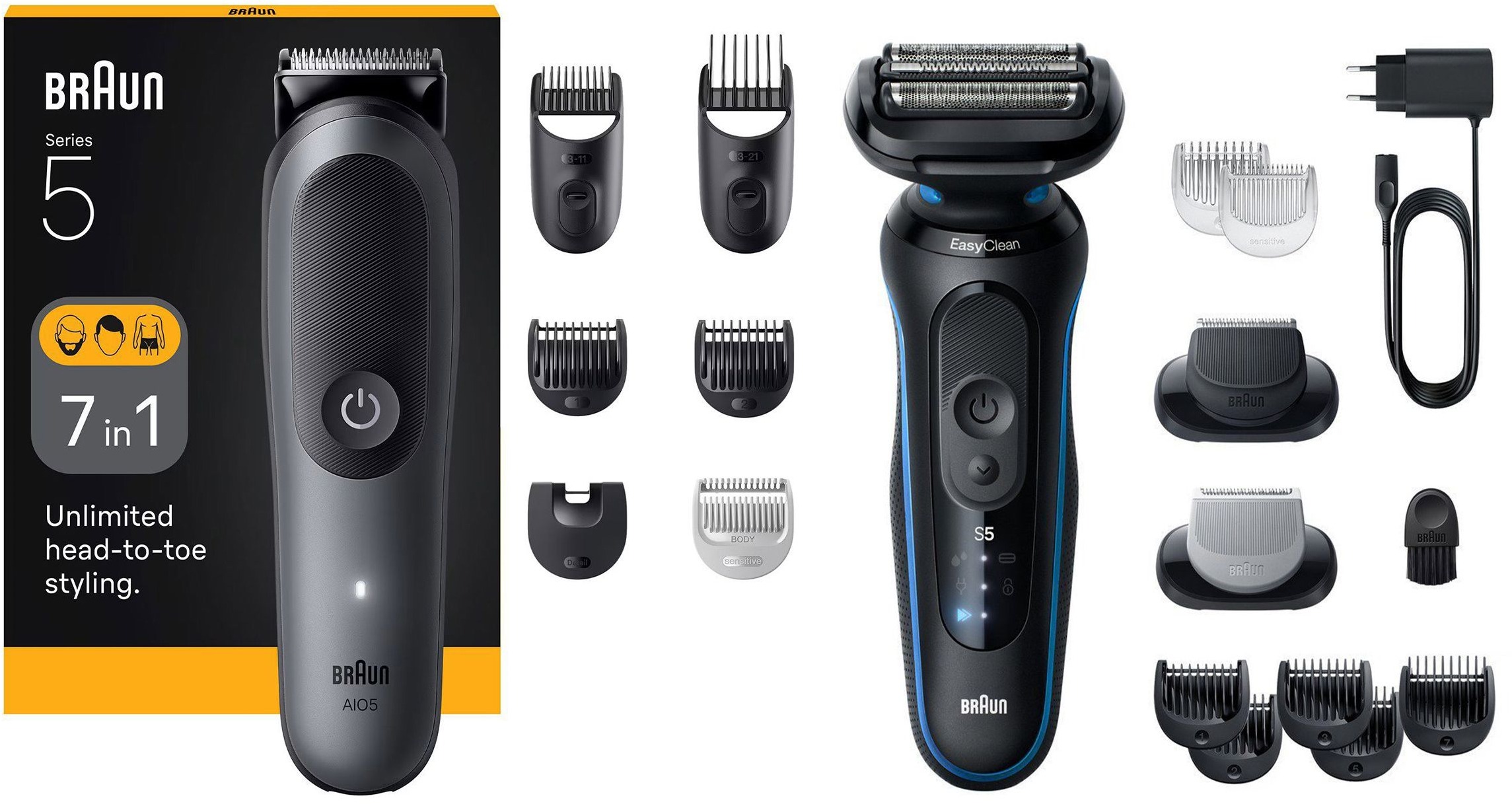 Braun Shaver S5 + trimmer