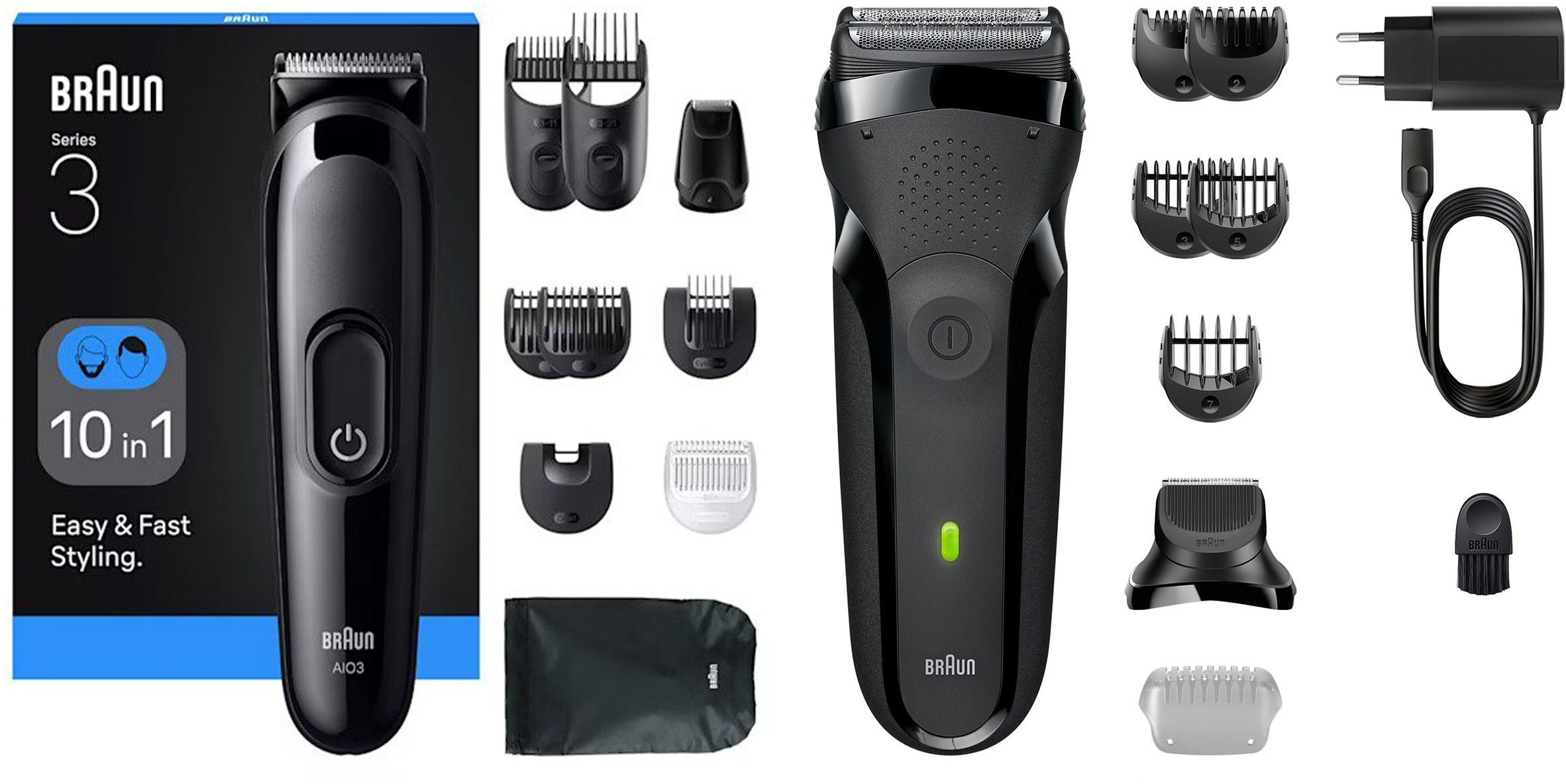 Braun Shaver S3 + trimmer