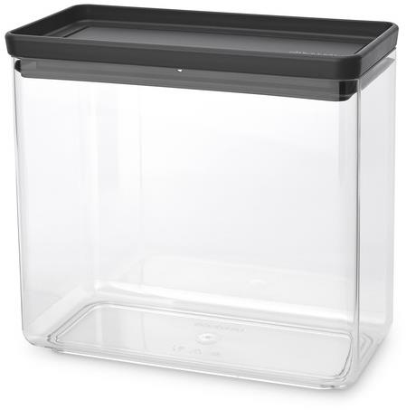 Brabantia Tasty+ Stohovateľná dóza 3,5 l Dark Grey