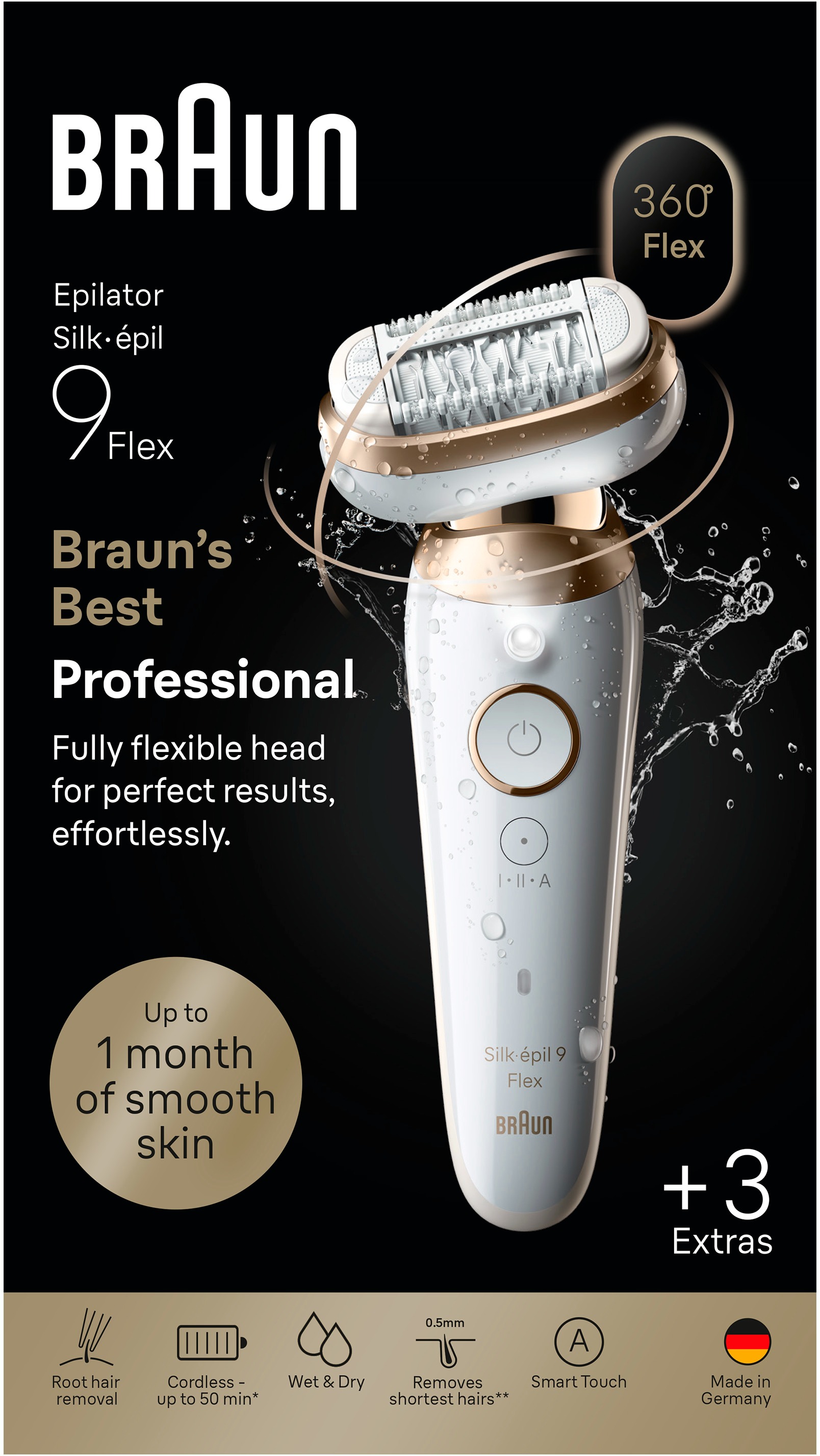 Braun Silk·épil 9 Flex 9-030 3D