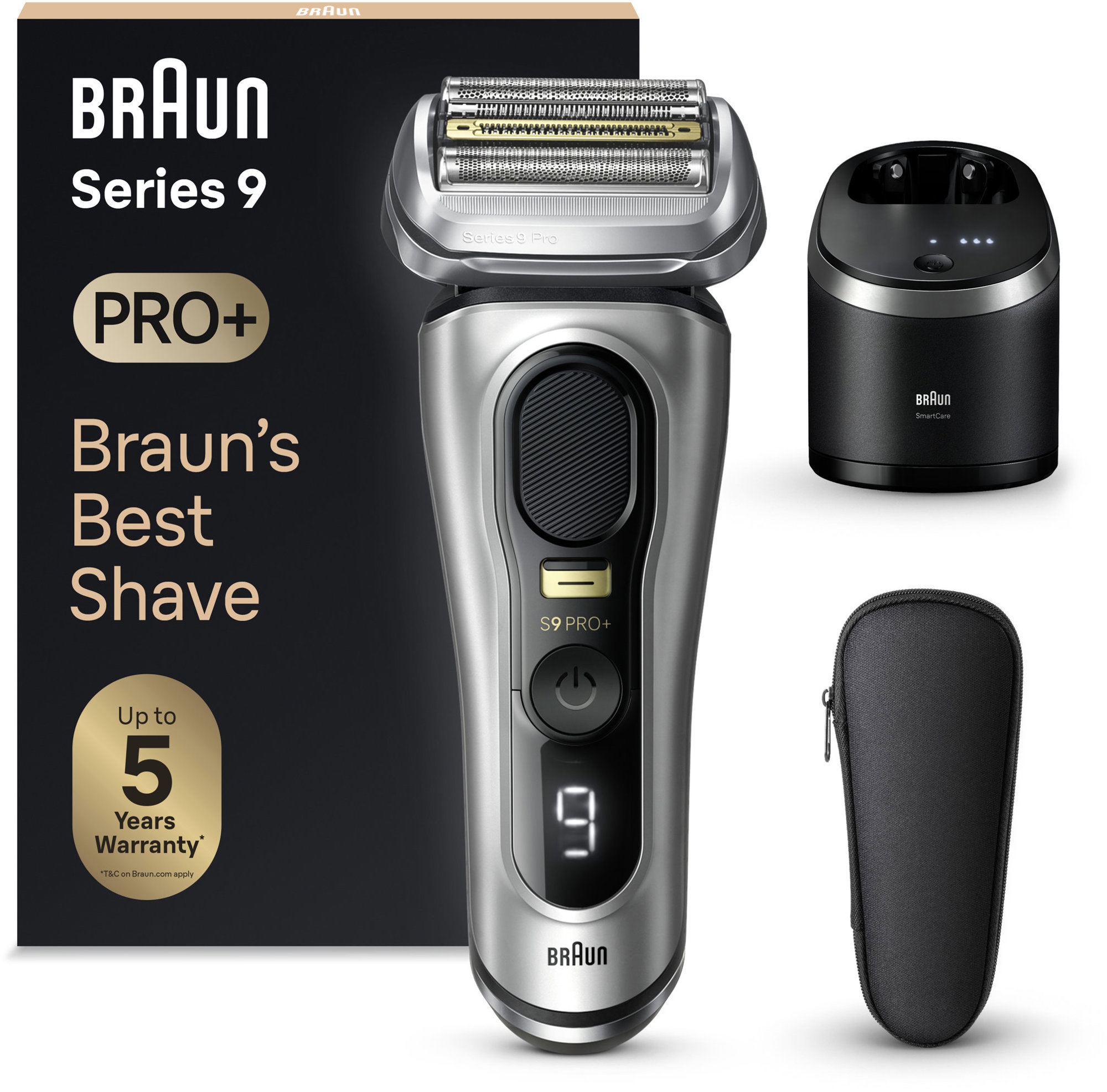 Braun Series 9 PRO+, Wet&Dry, 9567cc, so stanicou SmartCare 6 v 1