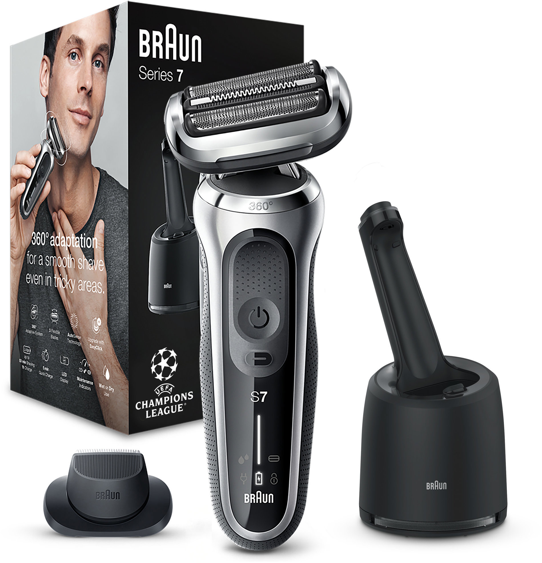 Braun Series 7, 71-S7200cc, se stanicou SmartCare 4v1