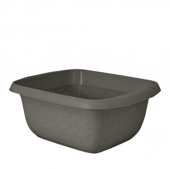 Branq Obdĺžnikový lavór/misa Cotton 8 l – antracit