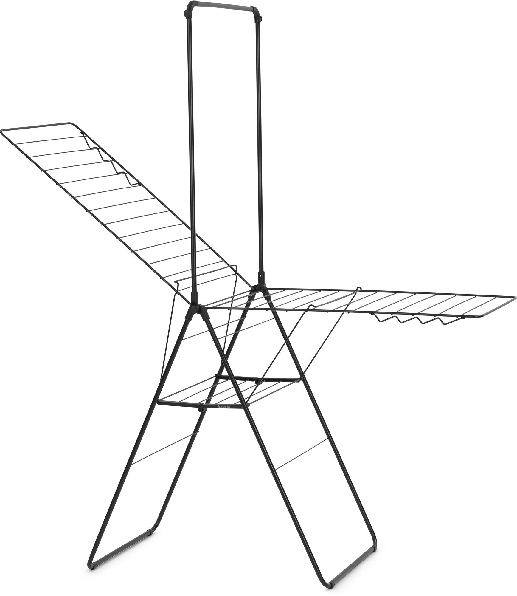 Brabantia HangOn sušiak na bielizeň 25 m s vešiakom- matná čierna