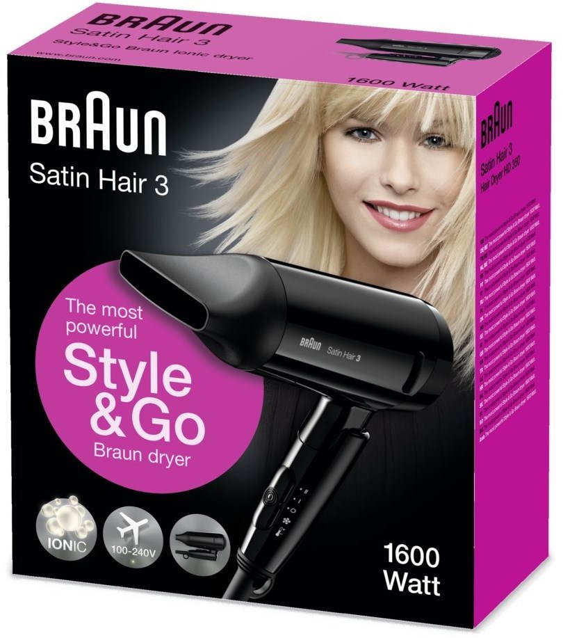 BRAUN Hairdryer HD350