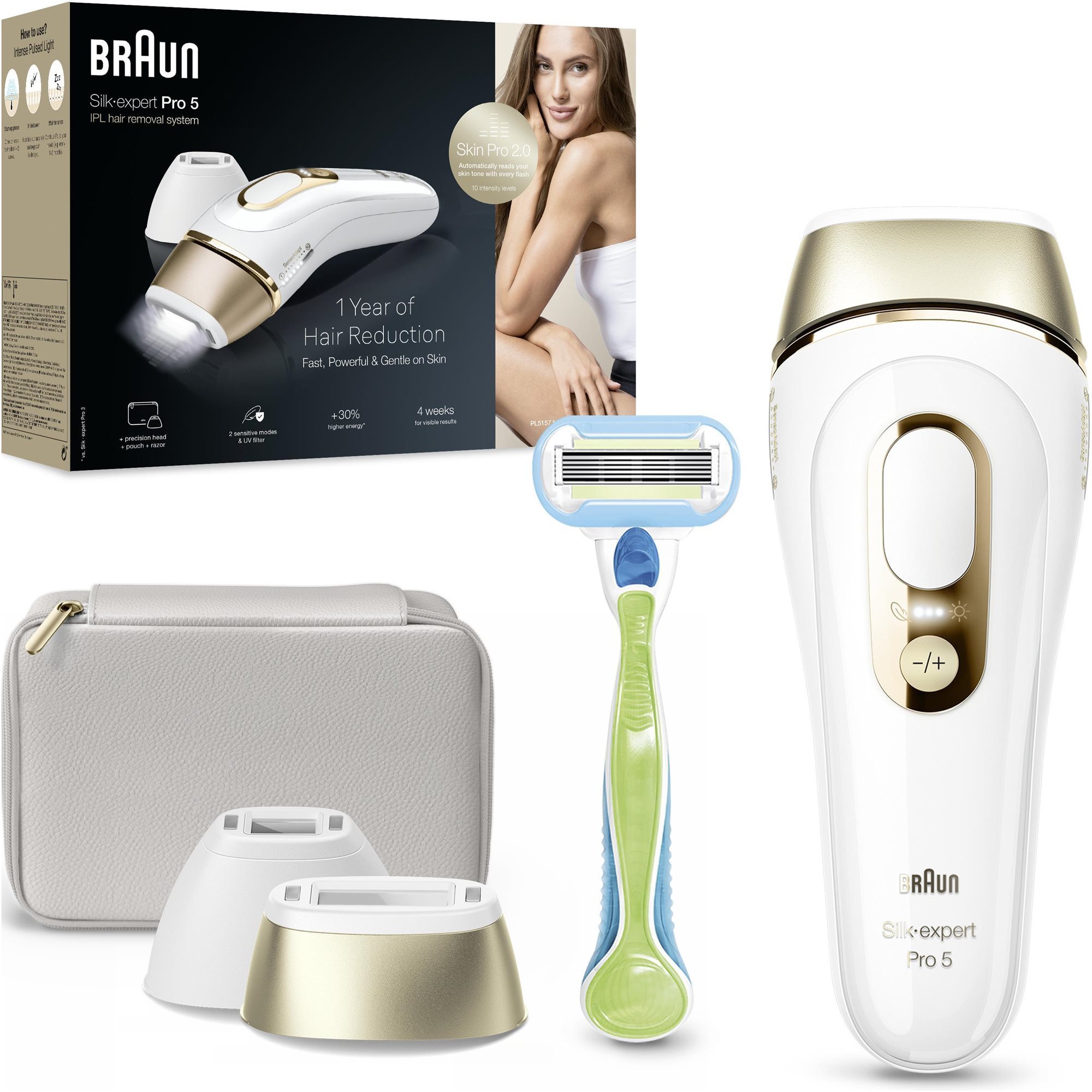 Braun IPL Silk·expert Pro 5 PL5152 + puzdro a 2 hlavice