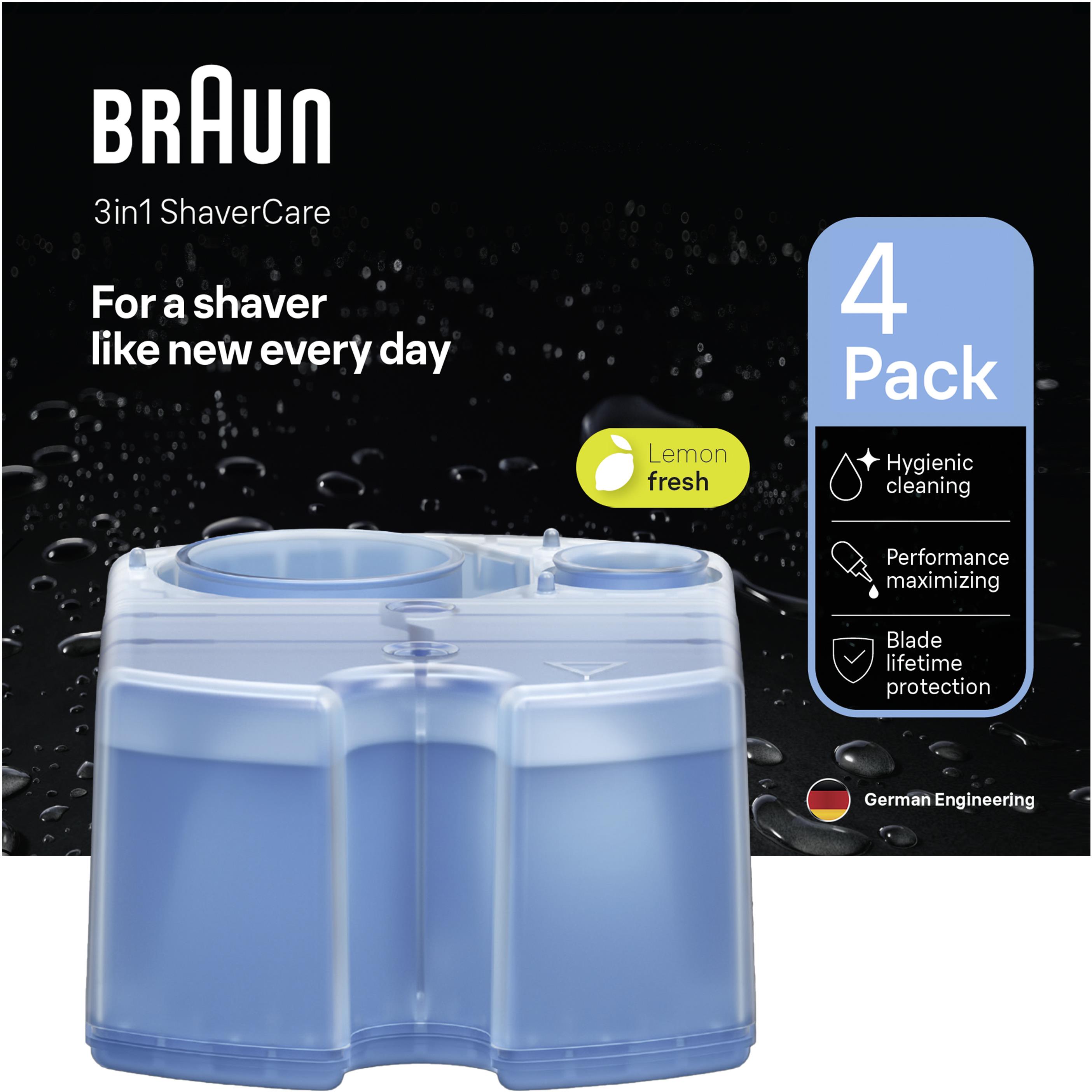 Braun Clean & Renew Kazety na Braun SmartCare a Clean & Charge, 4 ks