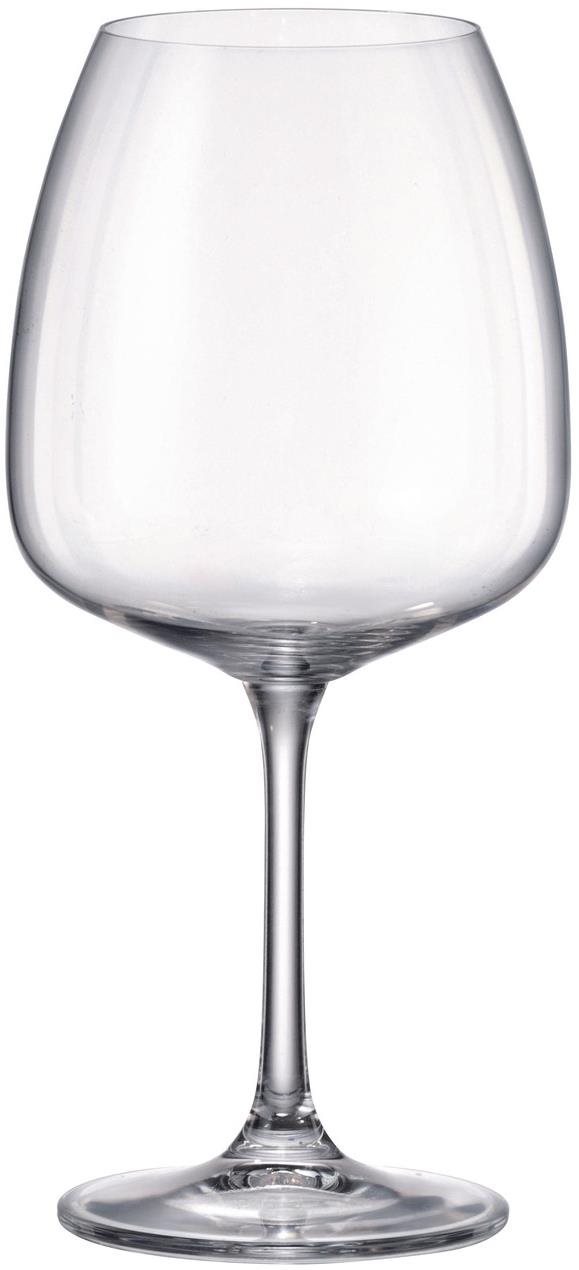 Bohemia Royal Crystal Poháre na víno 8 ks SET DOUBLE FOR YOU