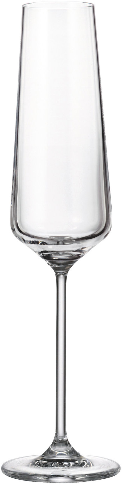 BOHEMIA ROYAL CRYSTAL Súprava pohárov na šumivé víno Sora 190 ml 6 ks