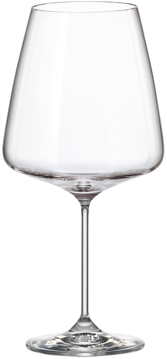 BOHEMIA ROYAL CRYSTAL Súprava pohárov na červené víno Sora 780 ml 6 ks
