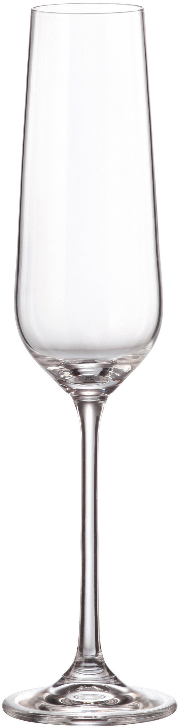 BOHEMIA ROYAL CRYSTAL Súprava pohárov na šumivé víno Globo 210 ml 4 ks