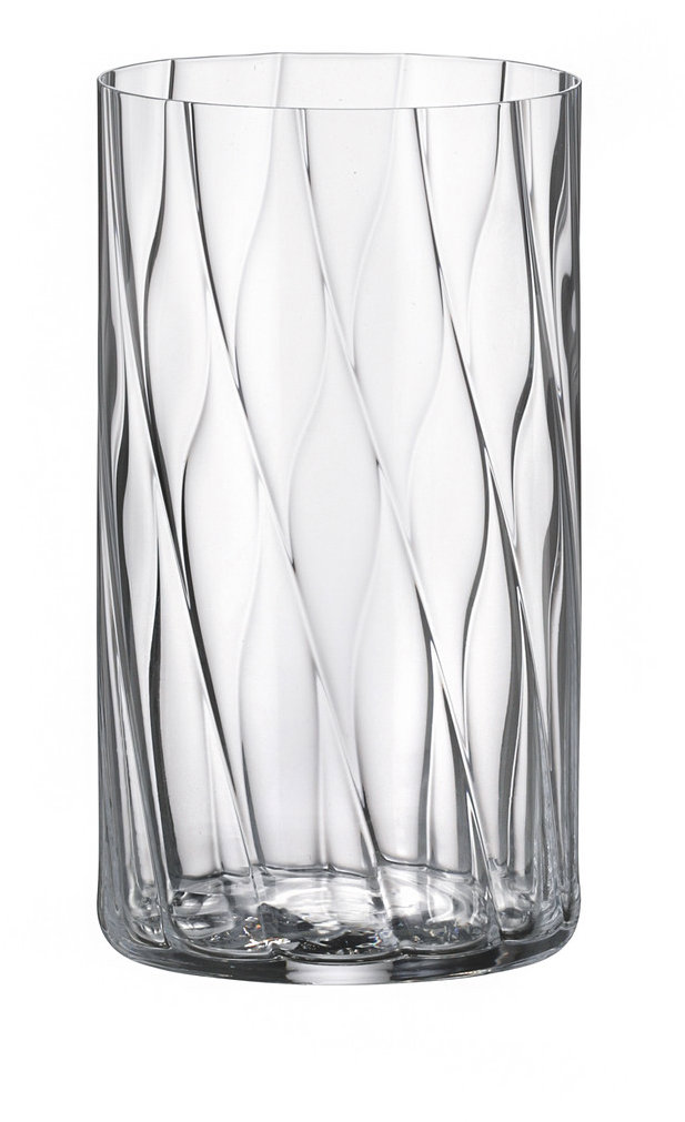 BOHEMIA ROYAL CRYSTAL Súprava pohárov na vodu Anita Spirale 590 ml 6 ks