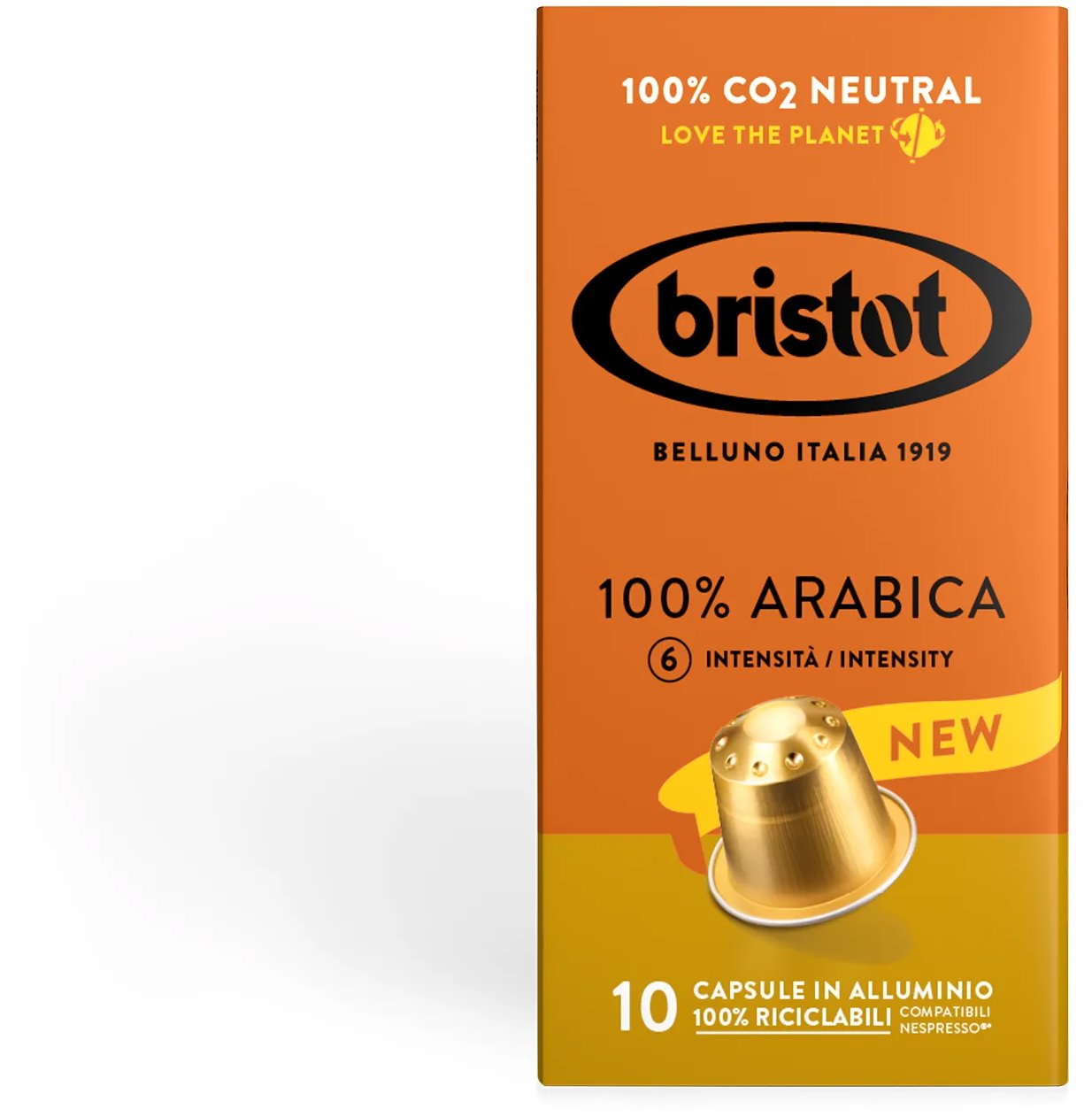 Bristot Arabica 55 g 10 kapsúl