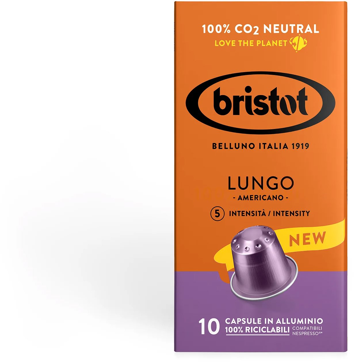 Bristot Lungo 55 g 10 kapsúl