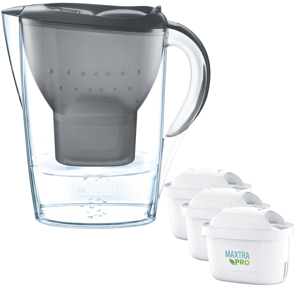 BRITA Marella 2,4 l grafit + 3 ks MX Pro PO 2024