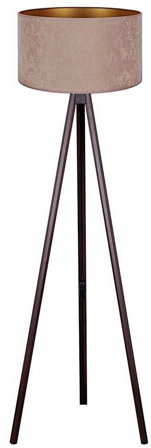 Brilagi Velvet 1× E27 max. 60 W wenge/béžová drevotrieska