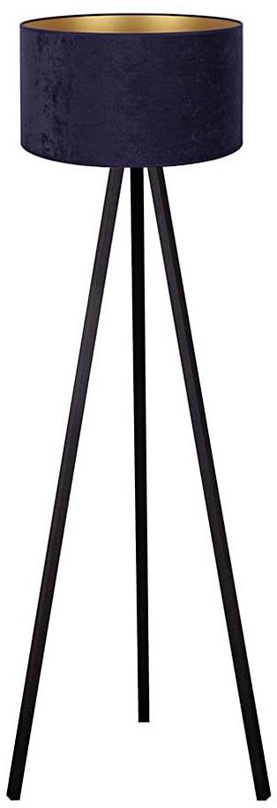 Brilagi Velvet 1× E27 max. 60 W wenge/modrá drevo