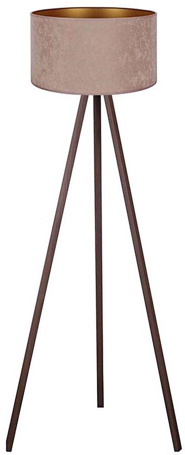 Brilagi Velvet 1× E27 max. 60 W hnedá/béžová drevotrieska