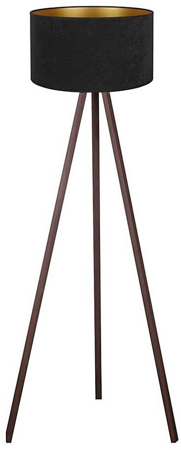 Brilagi Velvet 1× E27 max. 60 W hnedá/čierna drevotrieska