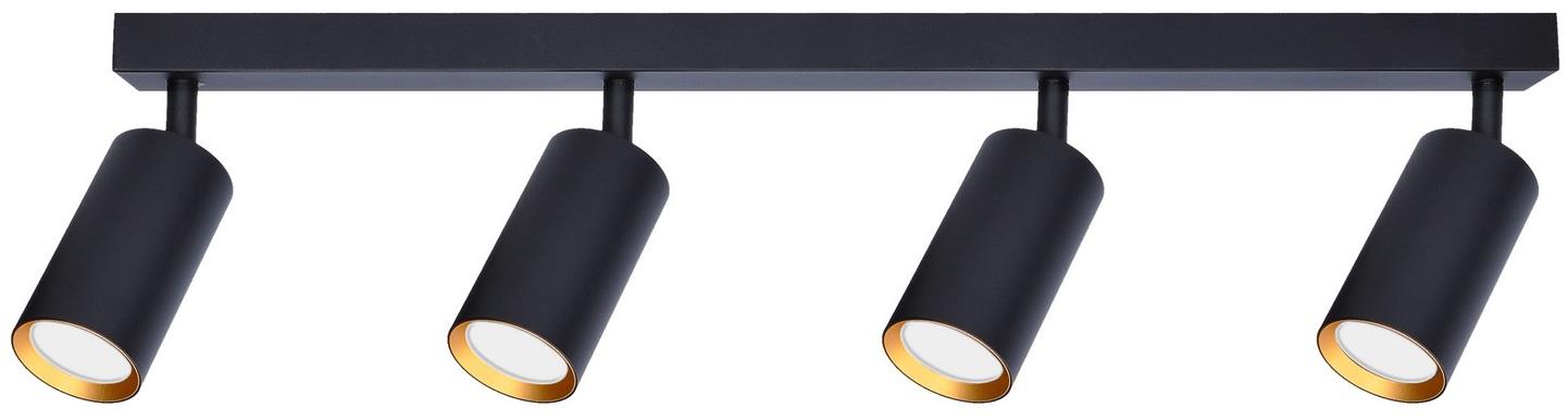 Brilagi Bodové svietidlo Sele 4× GU10/35 W/230 V čierne/zlaté