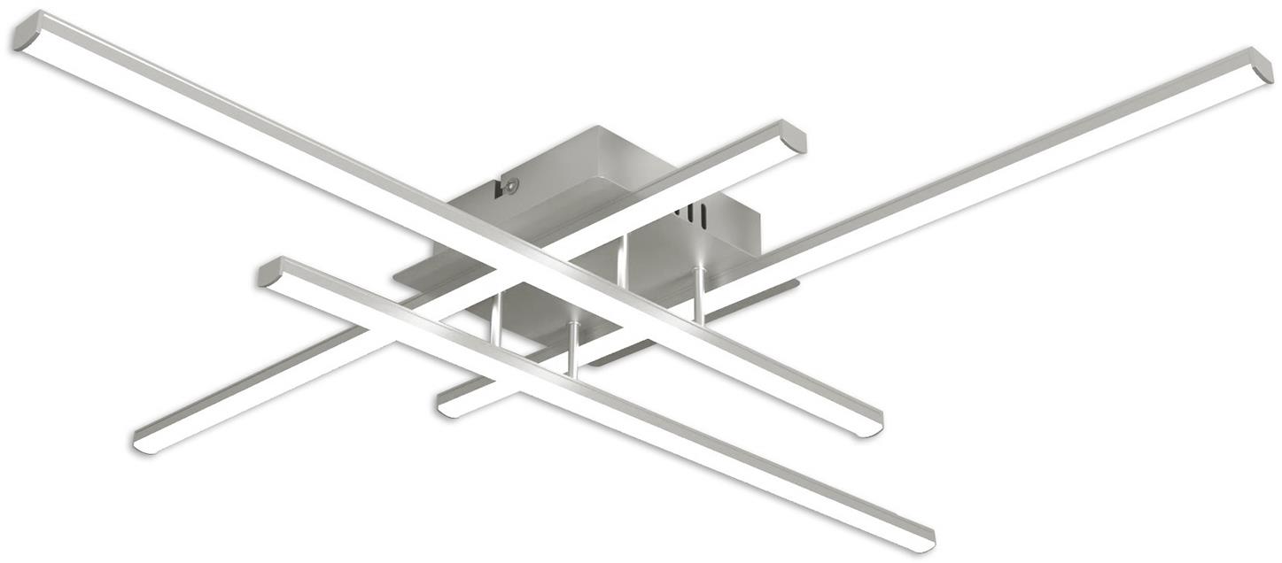 Brilagi LED Stropné svietidlo Stripes LED/37 W/230 V strieborné