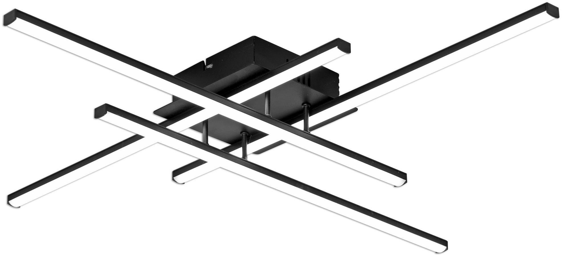 Brilagi LED Stropné svietidlo Stripes LED/37 W/230 V čierne