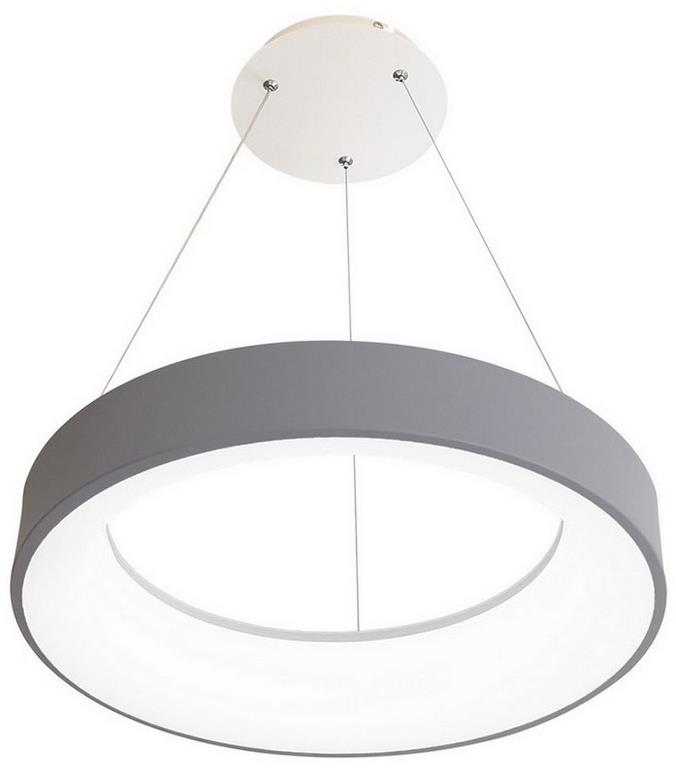 Brilagi LED Stmievateľný luster na lanku Falcon LED/80 W/230 V 3000 – 6500 K pr. 60 cm sivý