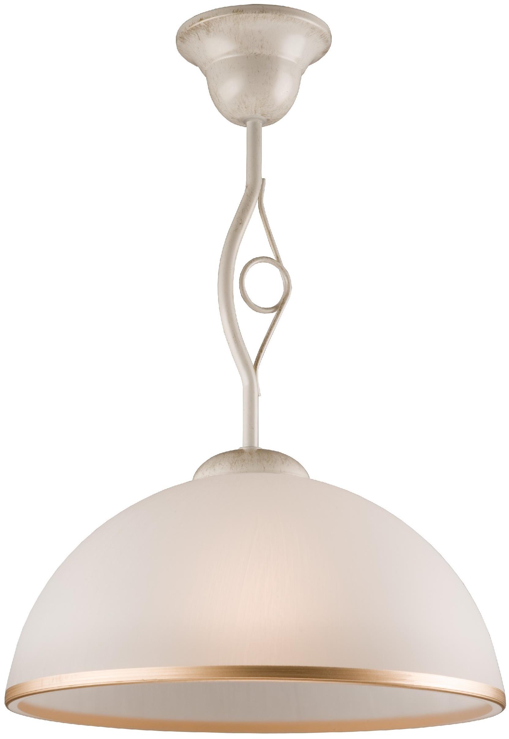 Brilagi LED Luster na tyči ANTICO 1× E27 60 W biela patina