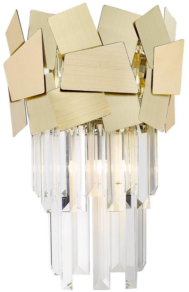 Brilagi LED Krištáľové nástenné svietidlo MIRAGE 2× G9 42 W