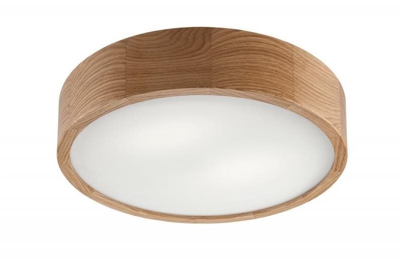 Brilagi LED Stropné svietidlo CARVALHO 2× E27 60 W dub piemer 37,5 cm