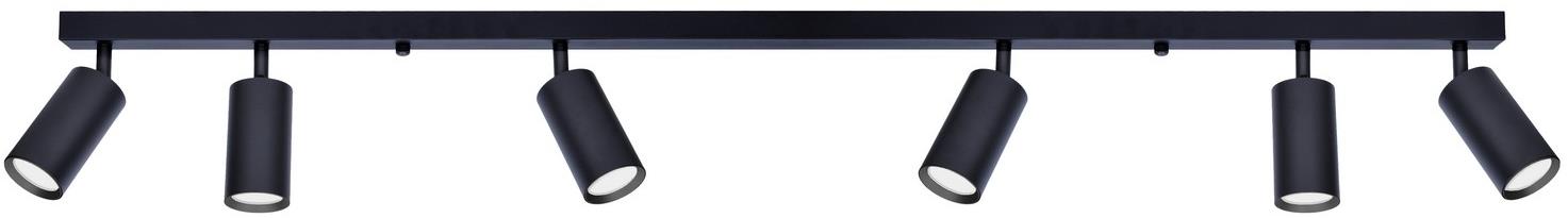 Brilagi Bodové svietidlo SELE 6× GU10/35 W/230 V čierne