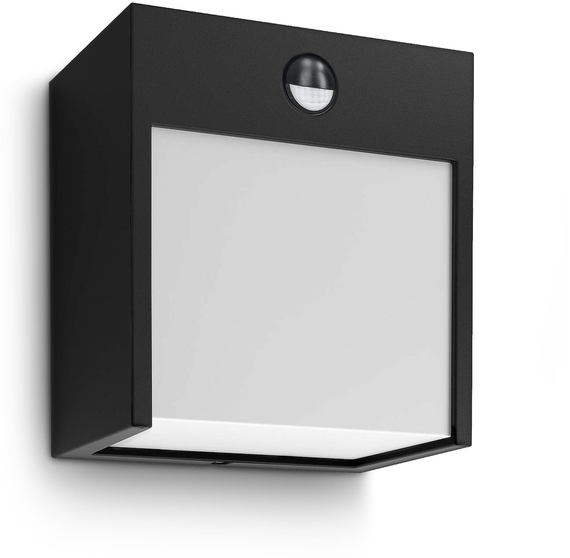 Brilagi – LED Vonkajšie nástenné svietidlo so senzorom TERNI 12 W IP44