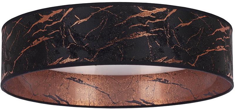 Brilagi Stropné svietidlo VELVET LED/12 W/230 V pr. 30 cm 3 000 K/4 000 K/6 400 K čierno/medené