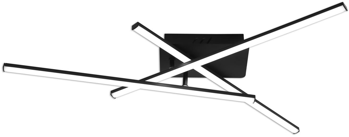 Brilagi – LED Stropné svietidlo STRIPES LED/30 W/230 V čierne