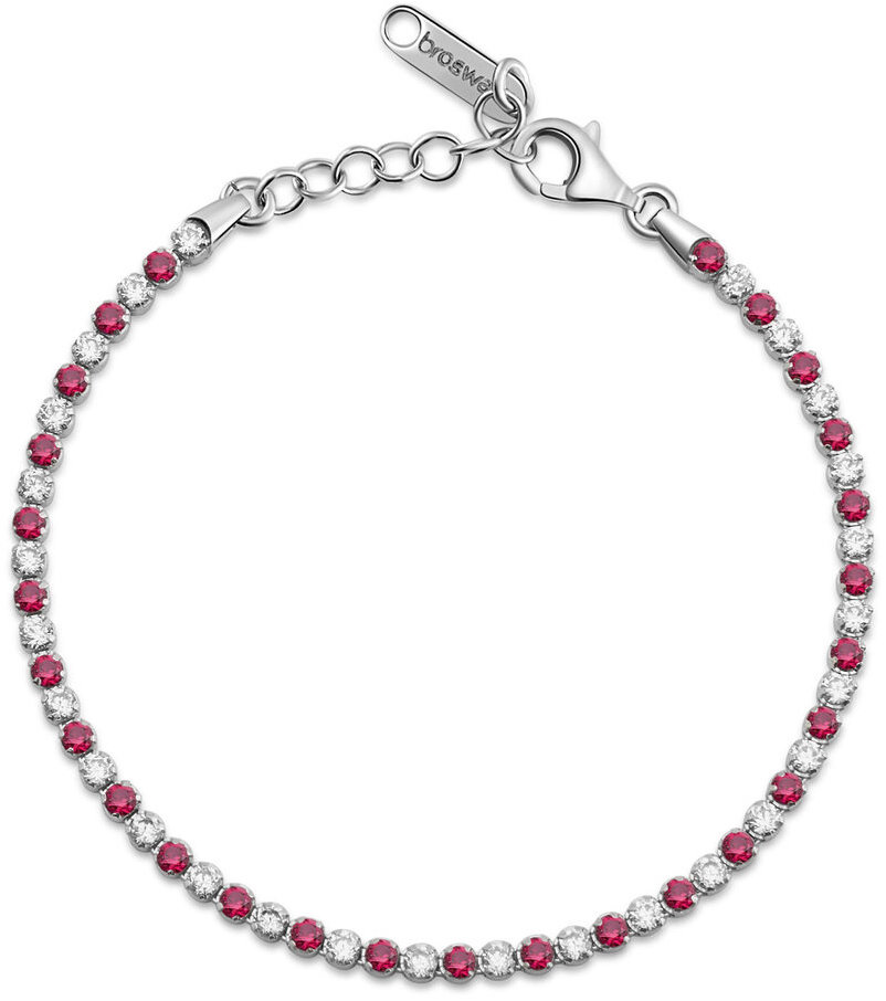 Brosway Fancy Passion Ruby FPR130 Náramok (Ag 925/1000, 2,9 g)