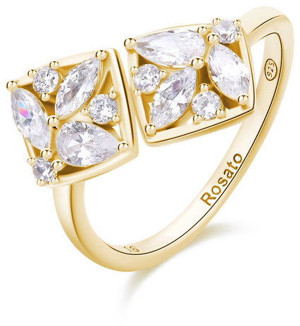 Brosway Prsteň Rosato Gemma RZGE61C (Ag 925/1000, 3,65 g)