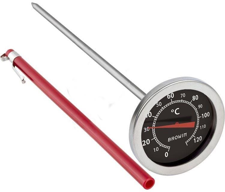 Browin Teplomer do udiarne 0 – 120 °C nerezový