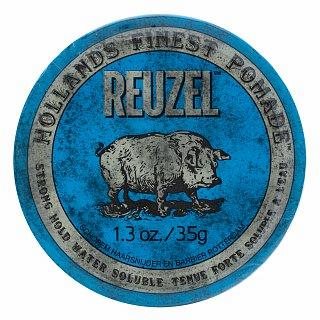 REUZEL Blue Pomade, balzam na vlasy pre silnú fixáciu, 35 ml